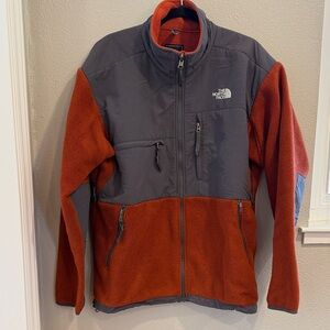 The North Face Men's Charcoal and Rust Jacket